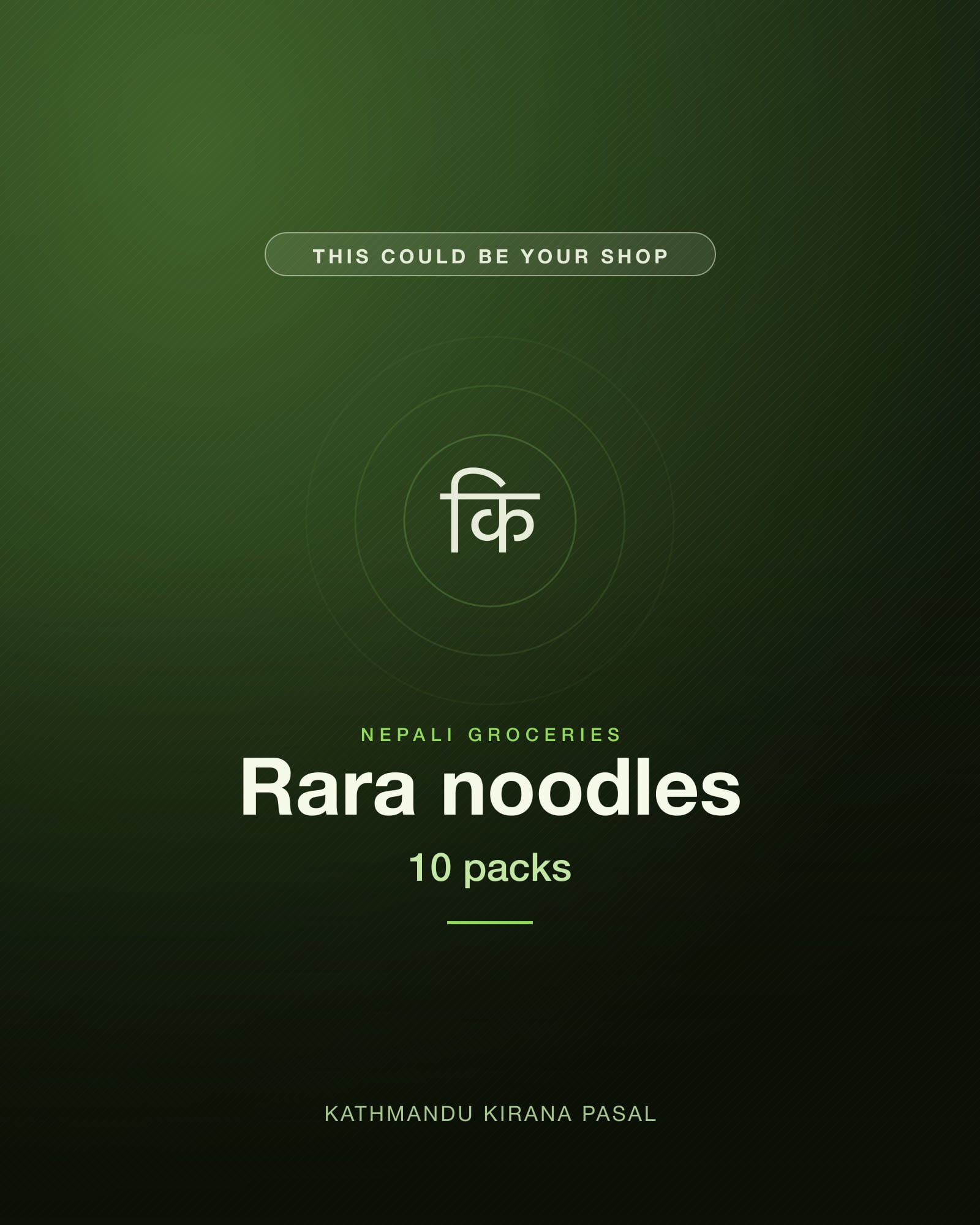 Rara noodles · 10 packs